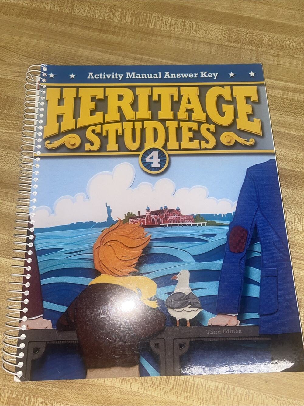 BJU Press Heritage Studies 4 Student Activity Manual Answer Key, 3rd Edition